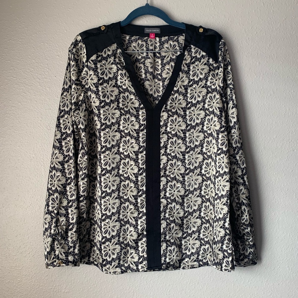 Vince Camuto Long Sleeve Blouse